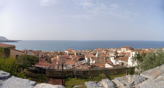 Blick über die Altstadt von Cefalù